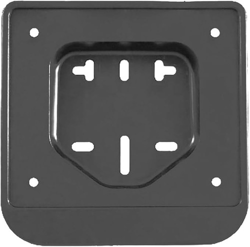 Porta targa nero piaggio - nero,