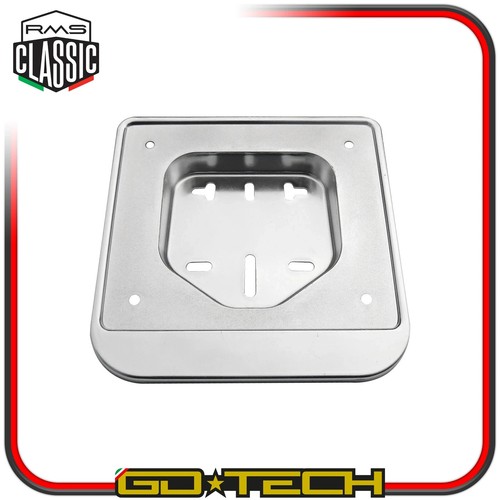 Porta targa cromato vespa - targa,