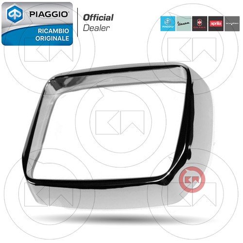 Cornice ghiera cromata fanale - cornice,